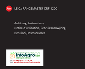 Leica RANGEMASTER CRF 1200 Notice D'utilisation