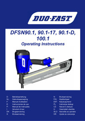 DUO-FAST DFSN90.1-D Manuel D'utilisation