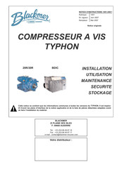 Dover Blackmer TYPHON 30R Notice D'instructions