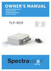 Spectravision PLP-REM Mode D'emploi