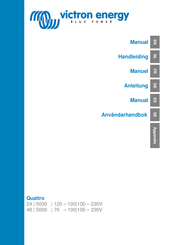 Victron energy Quattro 48/5000/70-100/100-230V Manuel