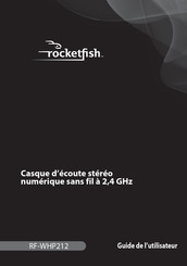 RocketFish RF-WHP212 Guide De L'utilisateur