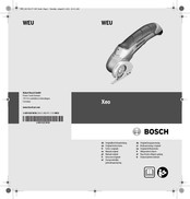 Bosch Xeo Notice Originale