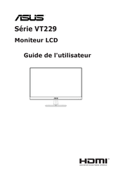 Asus VT229 Série Guide De L'utilisateur