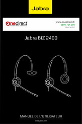 Jabra BIZ 2400 Manuel De L'utilisateur