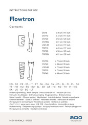 arjo Flowtron TRP60L Mode D'emploi