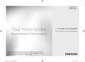 Samsung MS23F302T Série Manuel D'utilisation Et Guide De Cuisson