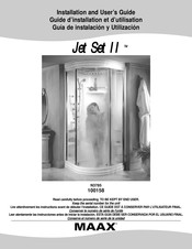 MAAX Jet Set II Guide D'installation Et D'utilisation