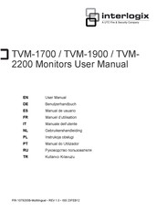 Interlogix TVM-1700 Manuel D'utilisation