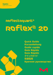 MERCK Reflectoquant RQflex 20 Guide Rapide