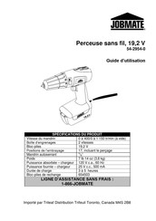 jobmate 54-2954-0 Guide D'utilisation