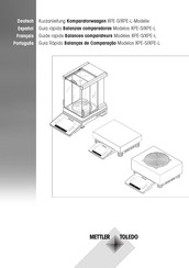 Mettler Toledo XP10003S Guide Rapide