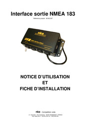 NKE 90-60-357 Notice D'utilisation