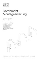 Dornbracht VAIA 25 943 819-06 Instructions De Montage