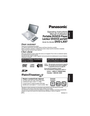 Panasonic DVD-LX97 Manuel D'utilisation