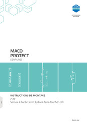 Maco PROTECT Z-TF Instructions De Montage