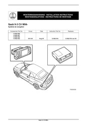 Saab 12 832 522 Instructions De Montage