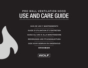 Wolf PRO WALL Guide D'utilisation Et D'entretien