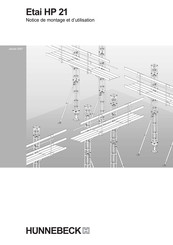 Hunnebeck Etai HP 21 Notice De Montage Et D'utilisation