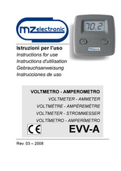 MZ electronic EVV-A Instructions D'utilisation