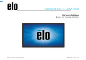 Elo Touch Solutions ET6553L Manuel De L'utilisateur