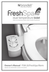 brondell FreshSpa Warm FSW-20 Guide D'utilisation