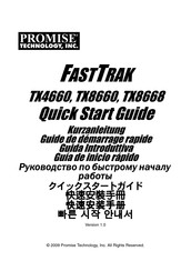 Promise Technology FastTrak TX4660 Guide De Démarrage Rapide