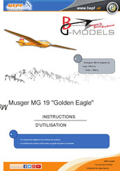 HEPF Musger MG 19 Golden Eagle Instructions D'utilisation