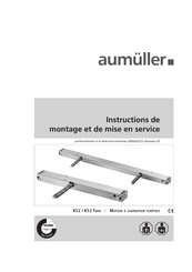 Aumuller KS2 TWIN 200 S12 24V Instructions De Montage Et De Mise En Service