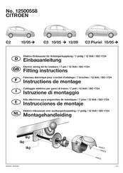 Hak-System 12500558-A Instructions De Montage