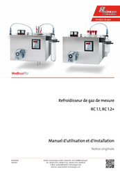 Bühler technologies RC 1.1 Manuel D'utilisation Et D'installation