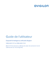 Avigilon VMA-AIA1-CG2 Guide De L'utilisateur