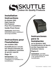 Skuttle Indoor Air Quality Products 2002 Instructions Pour L'installation