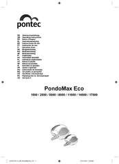 Pontec PondoMax Eco 1500 Notice D'emploi