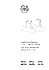 Bertazzoni KMC48NE Instructions D'installation