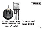 Tunze Osmolator nano 3152 Mode D'emploi