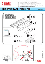 Fiamma F65S Instructions De Montage