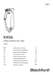 Blatchford KX06 Instructions D'utilisation