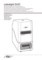 gc Labolight DUO Mode D'emploi
