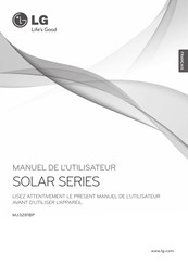 LG SOLAR Série Manuel De L'utilisateur