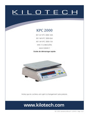 Kilotech KPC 2000 Guide De Démarrage Rapide