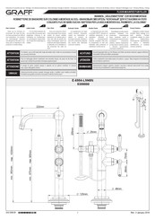 GRAFF E-11454-LM57B-T Instructions De Montage Et Utilisation