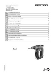 Festool 495635 Notice D'utilisation D'origine