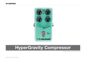 TC Electronic HyperGravity Compressor Mode D'emploi