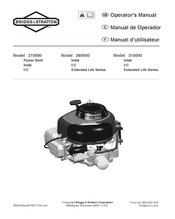 Briggs & Stratton 280000 Manuel D'utilisateur