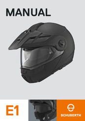 SCHUBERTH E1 Mode D'emploi