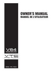 VTC Pro Audio V64 Manuel De L'utilisateur