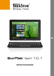 Trekstor SurfTab twin 10.1 Notice D'utilisation