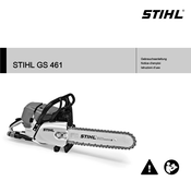 Stihl GS 461 Notice D'emploi