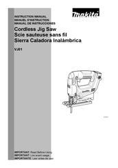 Makita VJ01 Manuel D'instruction